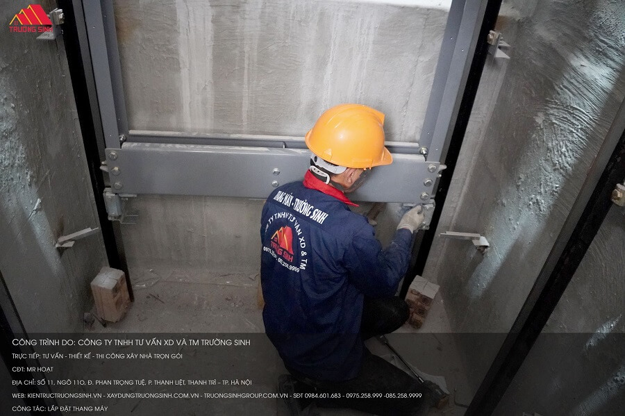 Đối trọng được lắp đặt chính xác